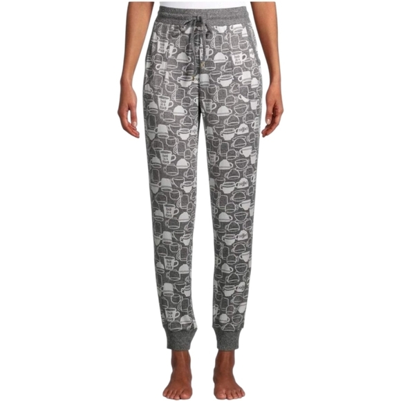 Secret Treasures Essentials Women's Gray Coffee Hacci Jogger Pajama Pants SizeXL - Picture 1 of 9